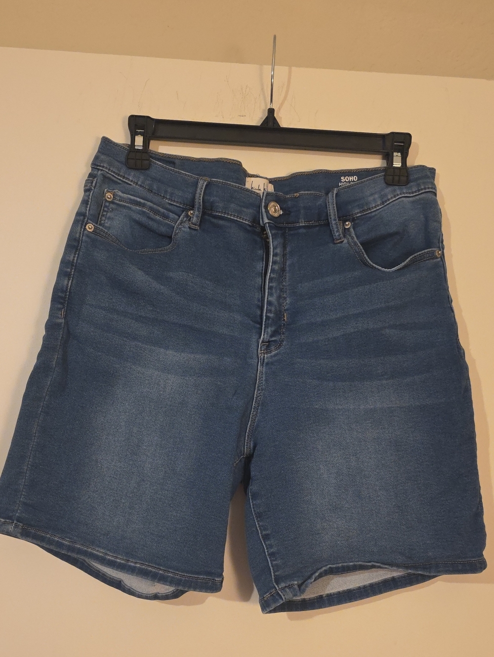 Nicole Miller Blue Denim Jean Shorts